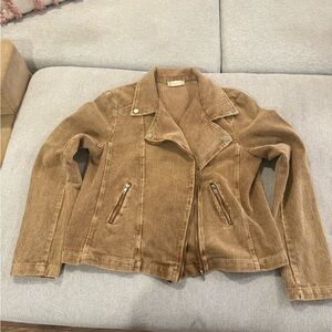 Altar'd State Brown Corduroy Utility Jacket